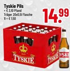 Aktuelles Tyskie Pils Angebot bei Trinkgut in Augsburg ab 14,99 €