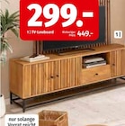 TV-Lowboard im Segmüller Prospekt TV-Lowboard von im aktuellen Segmüller Prospekt für 299,00 €