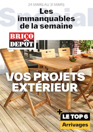 Prospectus Brico Dépôt, "Les immanquables de la semaine",  page, 24/03/2023 - 30/03/2023