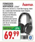 Fernseher-Kopfhörer Angebote von hama bei Marktkauf Bad Salzuflen für 69,99 €