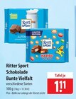 famila Nordost - Ritter Sport Schokolade Bunte Vielfalt Angebot im Prospekt Ritter Sport Schokolade Bunte Vielfalt bei famila Nordost im Prospekt "" für 1,11 €