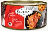 Confit de canard 4 cuisses -25% de sel - DELPEYRAT en promo chez Intermarché Vigneux-sur-Seine à 10,47 €