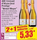 Norma Mirecourt - Promo AOC crémant d'alsace brut prestige Promo AOC crémant d'alsace brut prestige à 5,33 € dans le catalogue Norma à Mirecourt