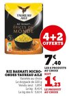 Riz basmati micro-ondes - TAUREAU AILE en promo chez Super U Perpignan à 7,40 €