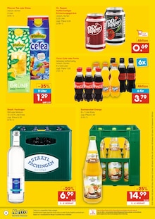 Cola im Netto Marken-Discount Prospekt "DER ORT, AN DEM DU IMMER AUSGEZEICHNETE PREISE FINDEST." mit 6 Seiten (Pirna)