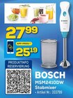 Stabmixer MSM2410DW Angebote von BOSCH bei EURONICS Soest für 25,19 €