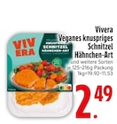 Veganes knuspriges Schnitzel Hähnchen-Art Angebote von Vivera bei EDEKA Augsburg für 2,49 €