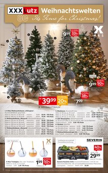Weihnachtsbaum im aktuellen XXXLutz Möbelhäuser Prospekt (Bruchsal) Weihnachtsbaum im XXXLutz Möbelhäuser Prospekt "Weihnachtswelten" mit 20 Seiten (Bruchsal)