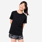T-Shirt Kinder Mädchen atmungsaktiv - schwarz im Angebot bei Decathlon in Regensburg T-Shirt Kinder Mädchen atmungsaktiv - schwarz Angebote von DECATHLON bei Decathlon Regensburg für 7,99 €