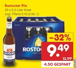 Pils bei Netto Marken-Discount im Prospekt "" für 9,49 €