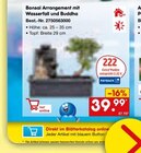 Bonsai Arrangement mit Wasserfall und Buddha im Angebot bei Netto Marken-Discount in Leipzig Bonsai Arrangement mit Wasserfall und Buddha Angebote bei Netto Marken-Discount Leipzig für 39,99 €