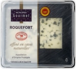 Roquefort A.O.P. "Monoprix Gourmet" affiné en caves naturelles à 3,19 € dans le catalogue Monoprix