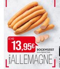 Promo BOCKWURST à 13,95 € dans le catalogue Supermarchés Match à Vernéville