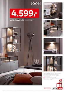 Wohnwand Angebot im XXXLutz Möbelhäuser Prospekt, gültig von 20.10.2025 bis 02.11.2025 Wohnwand Angebot im aktuellen XXXLutz Möbelhäuser Prospekt auf Seite 9