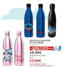 Bouteille en acier stitch 500ml - Hyper U à Saint-Nazaire Bouteille en acier stitch 500ml en promo chez Hyper U Saint-Nazaire à 17,99 €