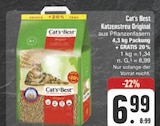 Katzenstreu Original im Angebot bei E center in Erlangen Katzenstreu Original Angebote von Cat's Best bei E center Erlangen für 6,99 €