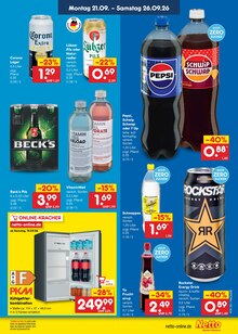 Energydrink im Netto Marken-Discount Prospekt "Aktuelle Angebote" mit 69 Seiten (Wismar)