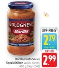 Pasta Sauce Spezialitäten im Angebot bei EDEKA in Rastatt Pasta Sauce Spezialitäten Angebote von Barilla bei EDEKA Rastatt für 2,79 €