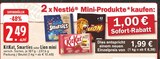 Aktuelles KitKat mini Angebot bei E center in Bielefeld ab 1,99 €