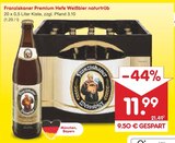 Aktuelle Franziskaner Angebote bei Netto Marken-Discount in Offenbach (Main) Aktuelles Premium Hefe Weißbier naturtrüb Angebot bei Netto Marken-Discount in Offenbach (Main) ab 11,99 €