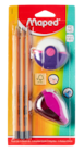 Bleistiftset mit Anspitzer & Radiergummi bei Woolworth im Münster Prospekt für 3,50 €
