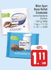 Bunte Vielfalt Schokolade Angebote von Ritter Sport bei EDEKA Chemnitz für 1,11 €