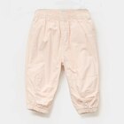 Pantalon jogger doublage coton beige bébé fille à 6,49 € dans le catalogue La Halle