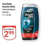 Dusche XXXL im Angebot bei GLOBUS in Gießen Dusche XXXL Angebote von Duschdas bei GLOBUS Gießen für 2,99 €
