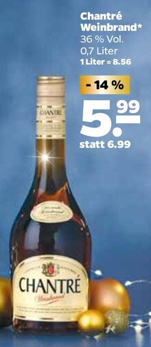 Weinbrand von Chantré bei NETTO mit dem Scottie Weinbrand von Chantré für 5,99 € bei NETTO mit dem Scottie im Prospekt "Die 5 Stars der Woche"