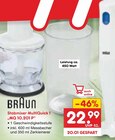 Stabmixer MultiQuick 1 MQ 10.201 P im Angebot bei Netto Marken-Discount in Seevetal Stabmixer MultiQuick 1 MQ 10.201 P Angebote von Braun bei Netto Marken-Discount Seevetal für 22,99 €