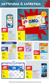 Promos Lessive dans le catalogue "LE MOIS DES SUPPORTERS" de Carrefour Market Lessive en promo dans le catalogue Carrefour Market à la page 47