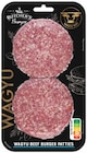 Wagyu Beef Burger Patties Angebote von Butcher's bei REWE Magdeburg für 5,55 €