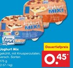 Joghurt Mix im Angebot bei Netto Marken-Discount in Flensburg Joghurt Mix Angebote von GUTES Land bei Netto Marken-Discount Flensburg für 0,45 €