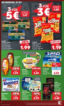 Süßigkeiten im Kaufland Prospekt "Hier bin ich richtig" mit 75 Seiten (Aachen)