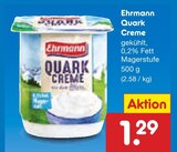 Quark Creme Angebote von Errmann bei Netto Marken-Discount Duisburg für 1,29 €