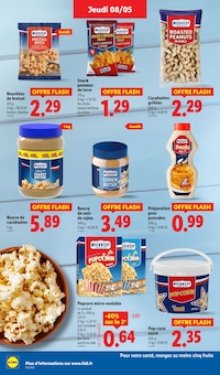 Promotion Popcorn Sucré dans le prospectus Lidl, valable du 08/05/2025 au 14/05/2025 Promo Popcorn Sucré dans le catalogue Lidl du moment à la page 28