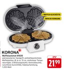 Aktuelle Waffeleisen Angebote bei E center in Stuttgart Aktuelles Waffelautomat 41020 Angebot bei E center in Stuttgart ab 21,99 €