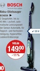 Akku Stielsauger im V-Markt Prospekt Akku-Stielsauger von Bosch im aktuellen V-Markt Prospekt für 149,00 €