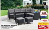 Gartenlounge Manacor Angebote von Juskys bei Netto Marken-Discount Karlsruhe für 399,99 €