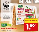 Bio-Eiweißbrot Angebote von BioBio bei Netto Marken-Discount Bruchsal für 1,89 €