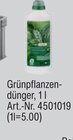 Grünpflanzen-Dünger im toom Baumarkt Prospekt Grünpflanzen-Dünger von im aktuellen toom Baumarkt Prospekt für 5,00 €