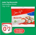 Mozzarella Angebote von Jeden Tag bei GLOBUS Siegen für 0,79 €