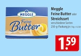Meggle Feine Butter oder Streichzart Angebote bei famila Nordost Neustadt für 1,59 €