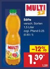 Säfte Angebote von Multi 12 bei Netto Marken-Discount Löhne für 1,39 €