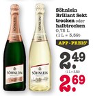 Brillant Sekt trocken im Angebot bei E center in Rastatt Brillant Sekt trocken Angebote von Söhnlein bei E center Rastatt für 2,49 €