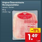 Aktuelle Feinkostlebensmittel Angebote bei Netto Marken-Discount in Mannheim Aktuelles Wurstspezialitäten Angebot bei Netto Marken-Discount in Mannheim ab 1,49 €