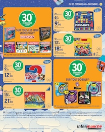 Prix et réduction Monopoly dans le prospectus Intermarché Super en cours Offre Monopoly dans le catalogue Intermarché Super du moment à la page 19