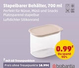 Stapelbarer Behälter bei Penny im Prospekt "" für 0,99 €