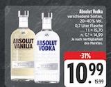 Aktuelles Vanilia Vodka Angebot bei EDEKA in Chemnitz ab 10,99 €