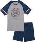 Pyjama court raglan homme - TEX en promo chez Carrefour Pyjama court raglan homme - TEX dans le catalogue Carrefour